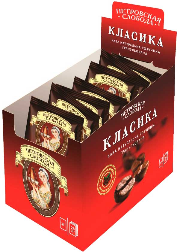 Купить Кофе растворимый Петровская Слобода Классика 2 г х 25 стиков ...
