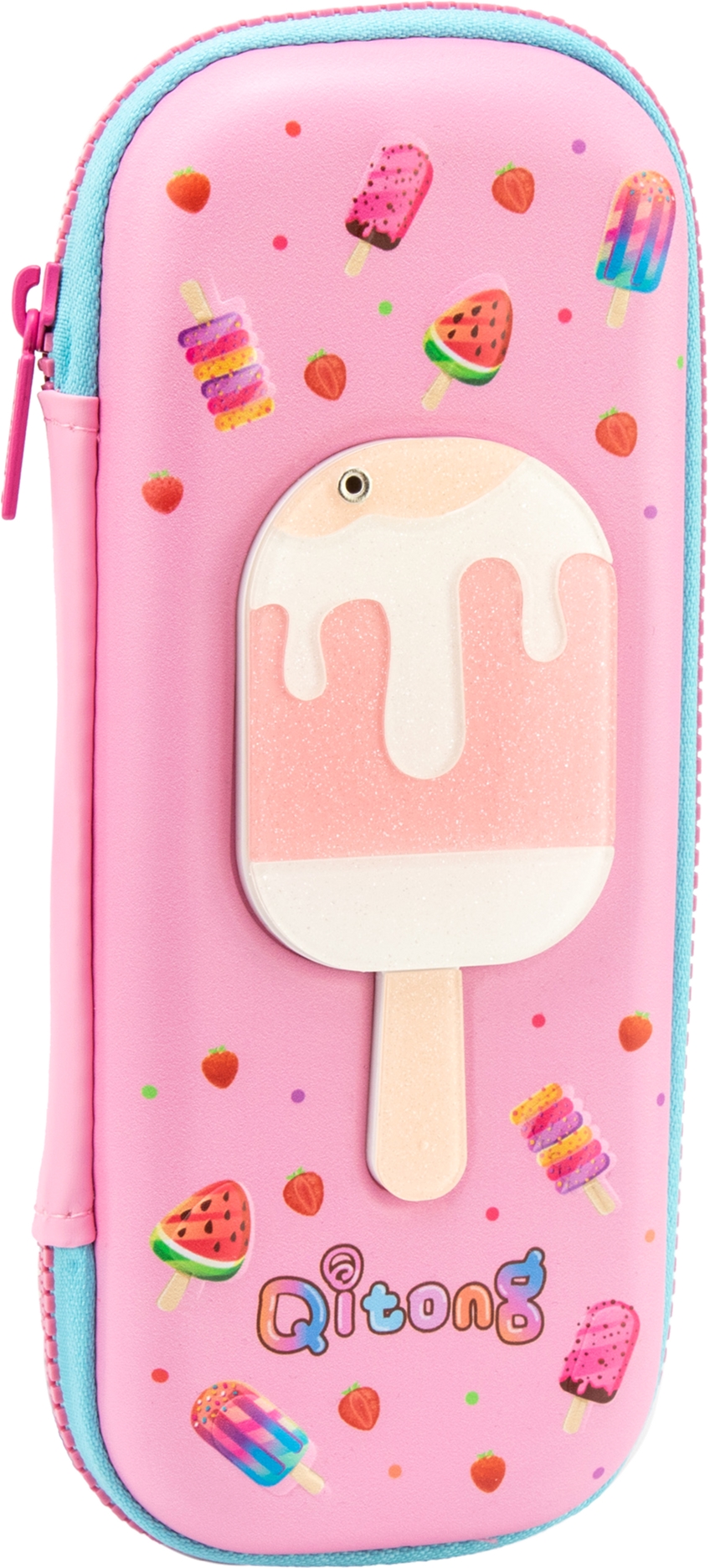 

Пенал со скрытым зеркалом Cool For School 1 отделение Розовый (QT-5779-Pink)