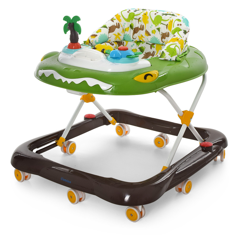 

Ходунки каталка с игровым центром Дино Музыкальные Зеленый (ME 1051 Green)