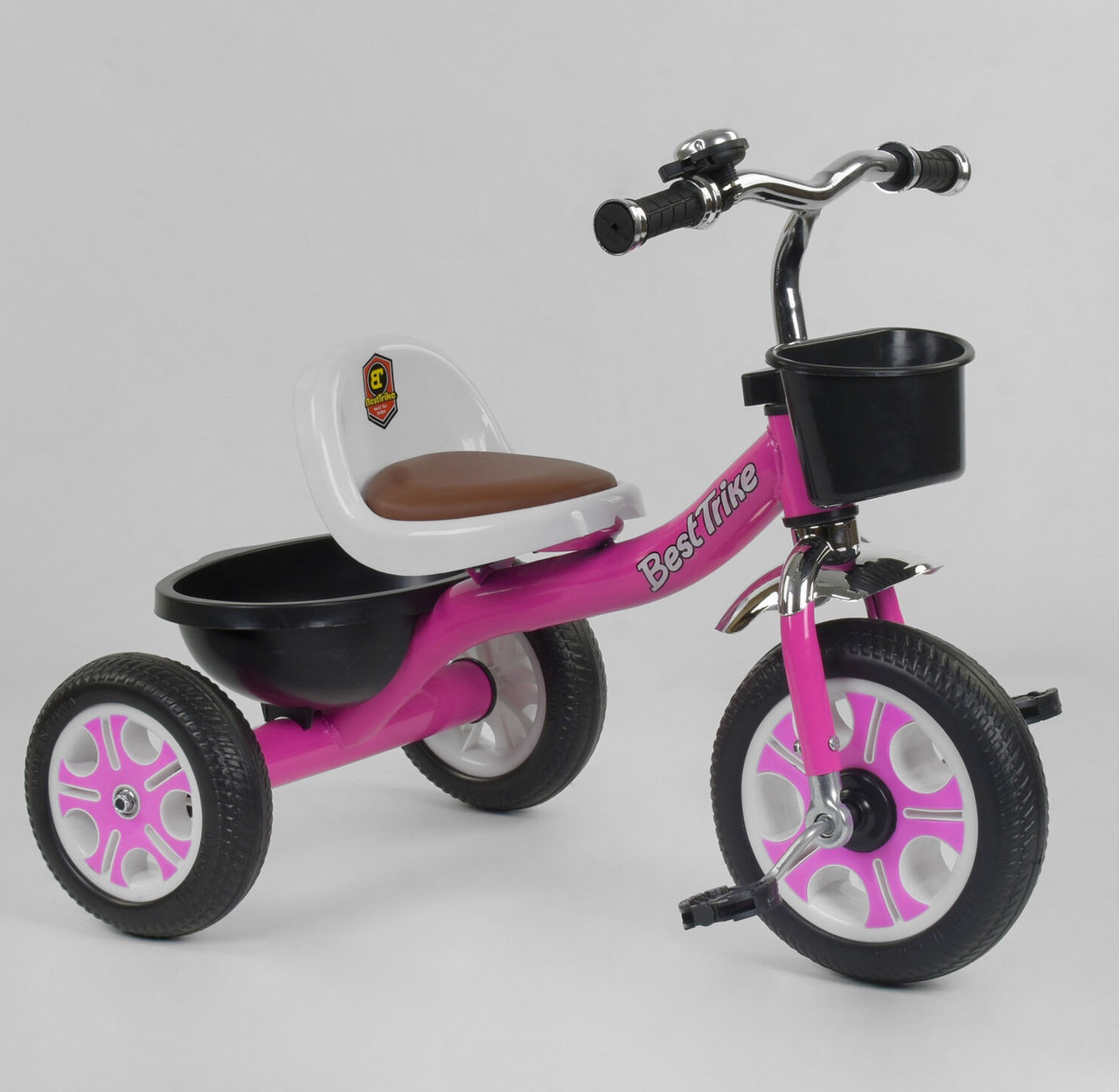 

Велосипед детский трёхколёсный Best Trike LM-2806 розовый