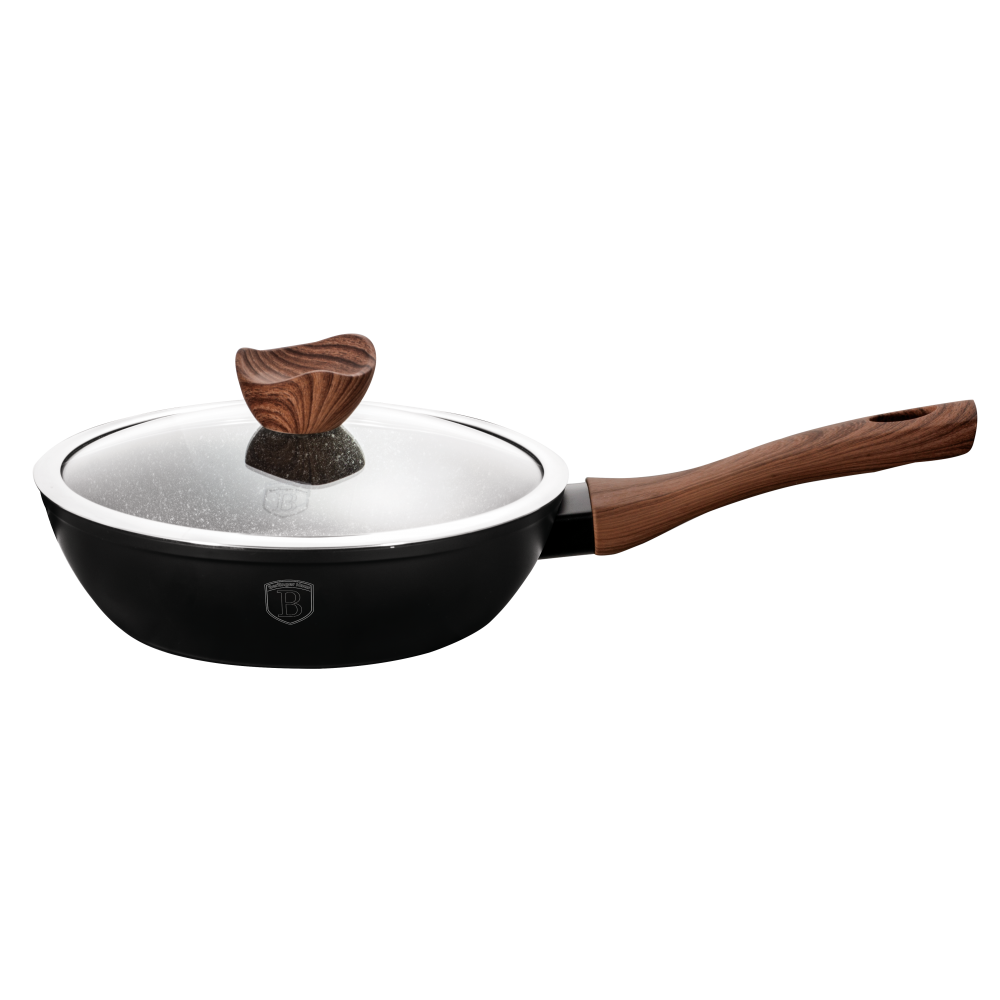 

Глубокая сковорода Berlinger Haus D 24 см Ebony Rosewood Line алюминий BH-1718