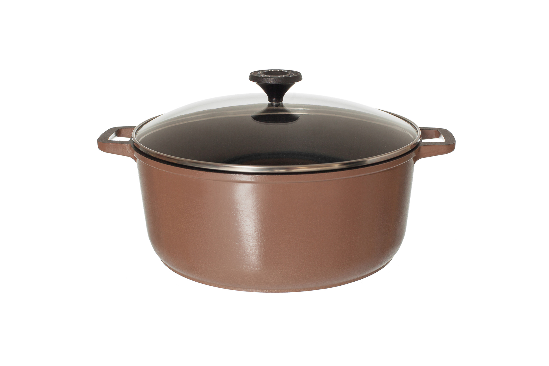 

Кастрюля Prolis с антипригарным покрытием и крышкой 6л Алюминий Ку-006 АД (бж)