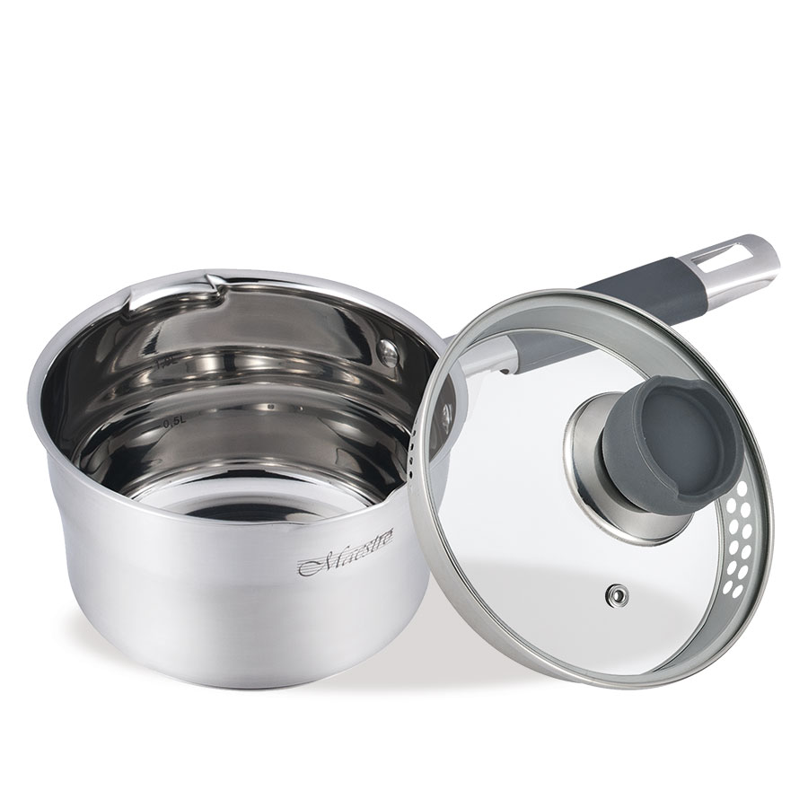 

Ковш Maestro с крышкой 1.7 л MR-3507-16S