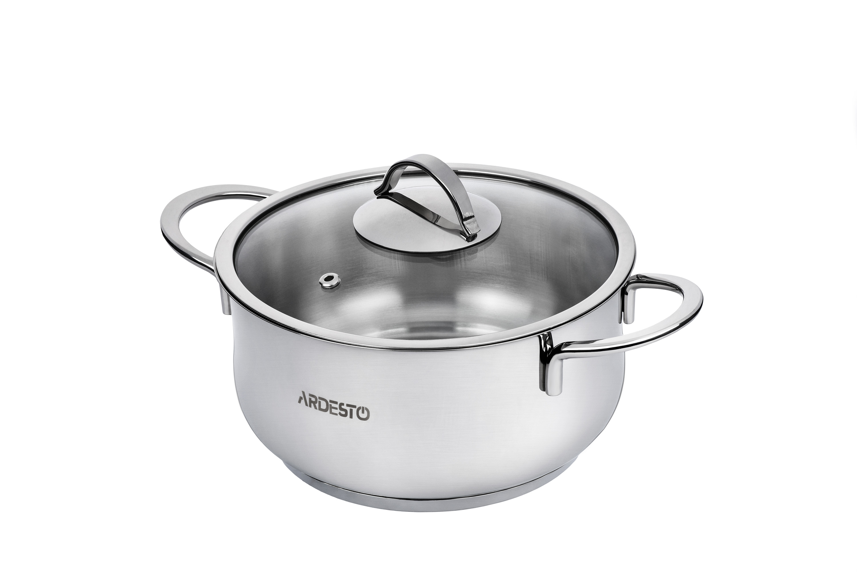 

Кастрюля Ardesto Black Mars с крышкой D18 см 2.3 л Нержавеющая сталь AR0723S