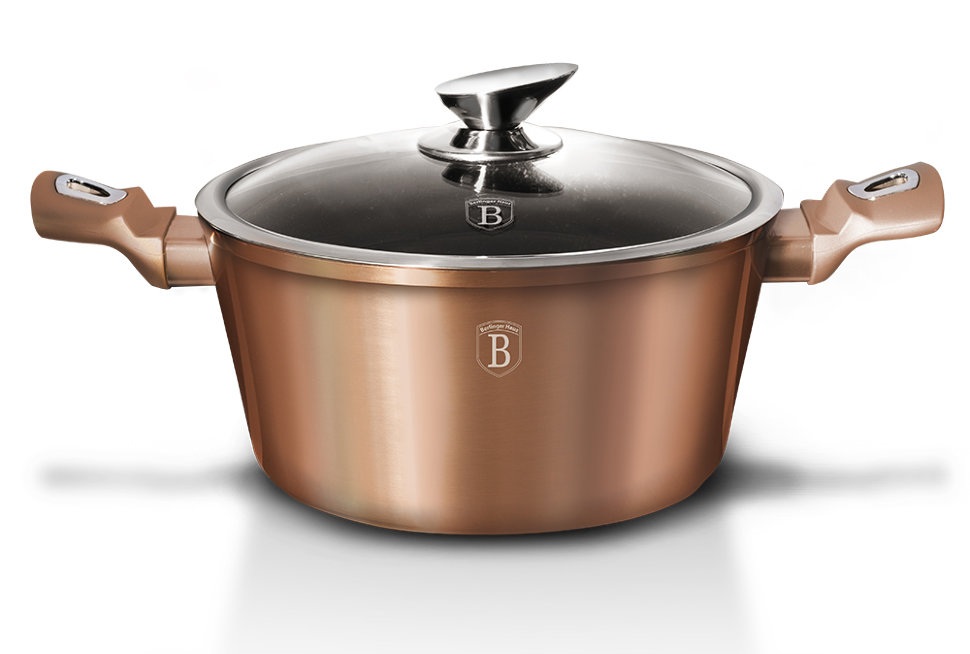 

Кастрюля Berlinger Haus Rosegold Collection D28 см 6.1 л Алюминий BH-1516N