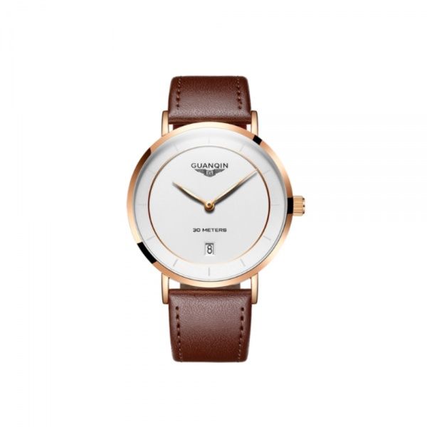 

Часы Guanqin RoseGold-White-DarkBrown GS19070 CL