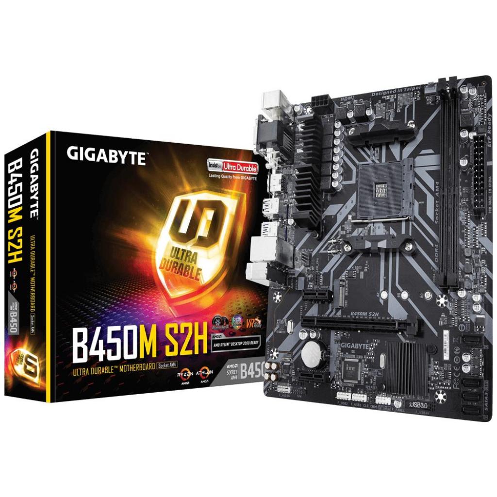 

Материнська плата GIGABYTE B450M S2H