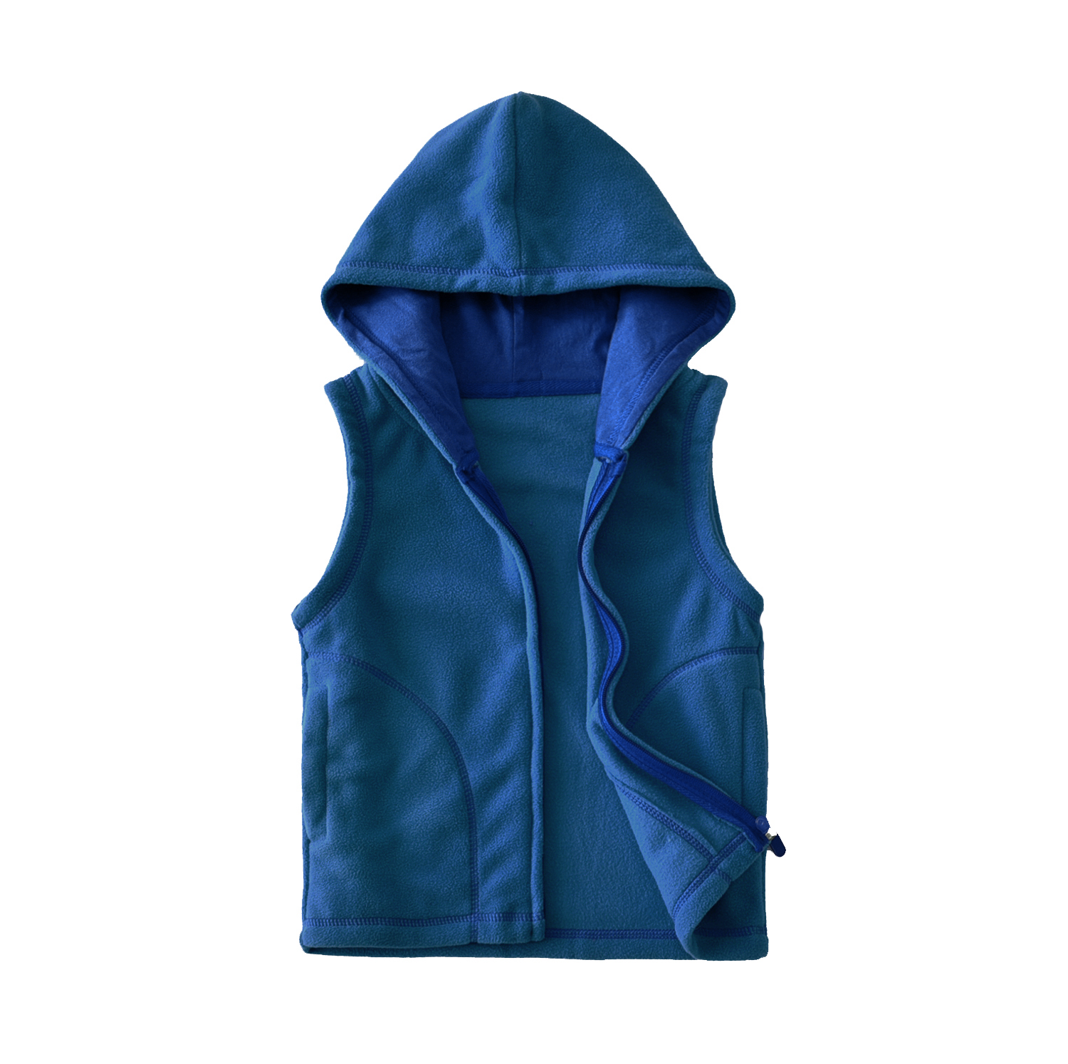 

Жилет детский флисовый утеплённый Контур Berni Kids (130) Синий