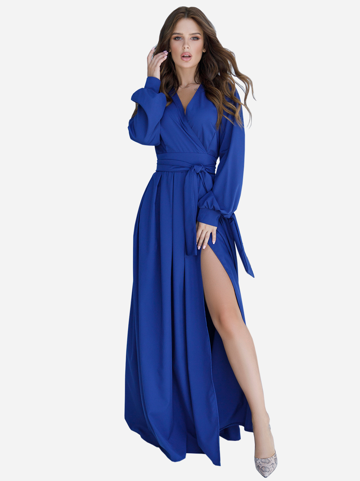 

Платье ISSA PLUS 12107  Синее, Платье ISSA PLUS 12107 L Синее