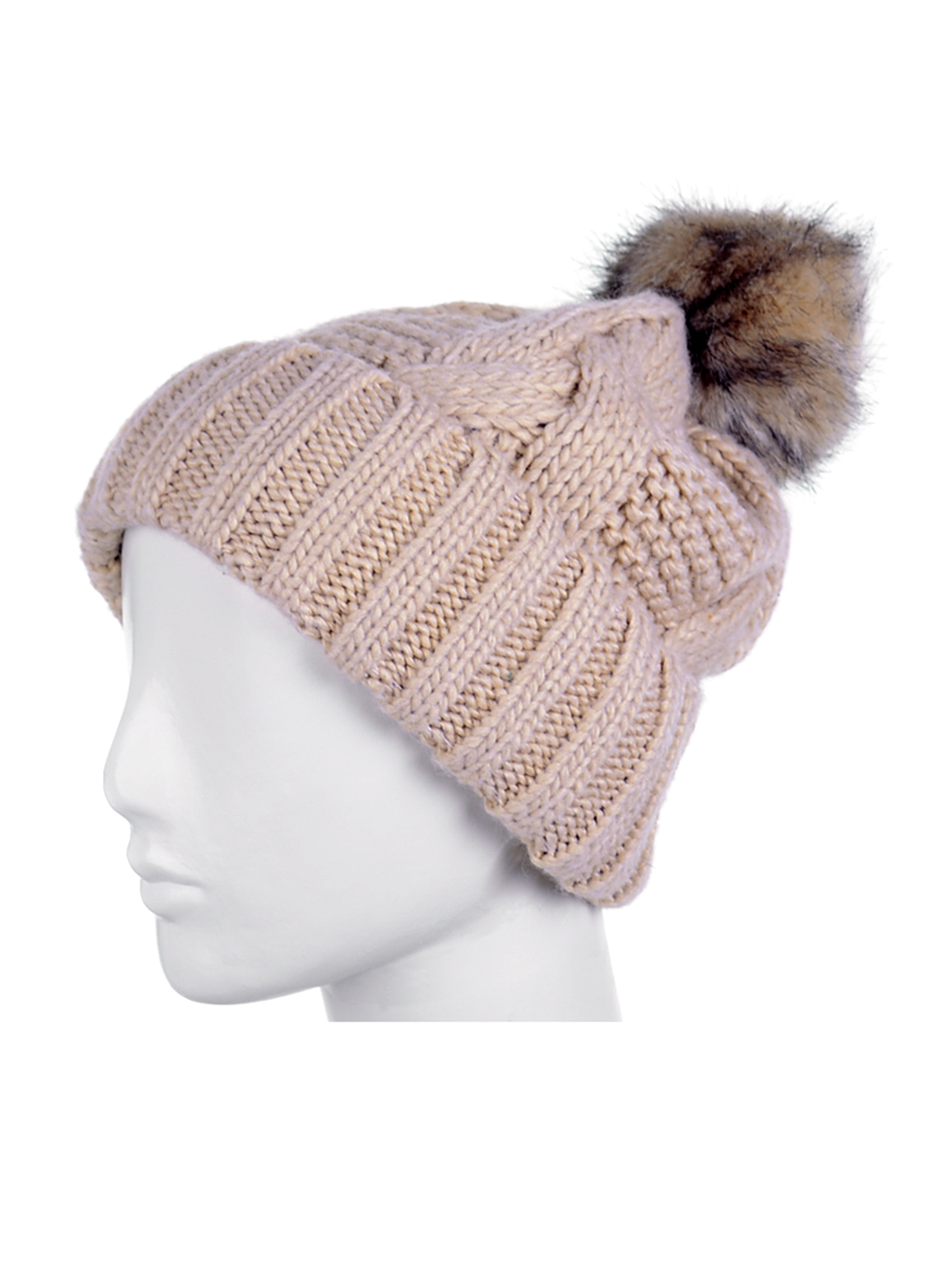 

Шапка H&M One size Светло-розовый 5002782