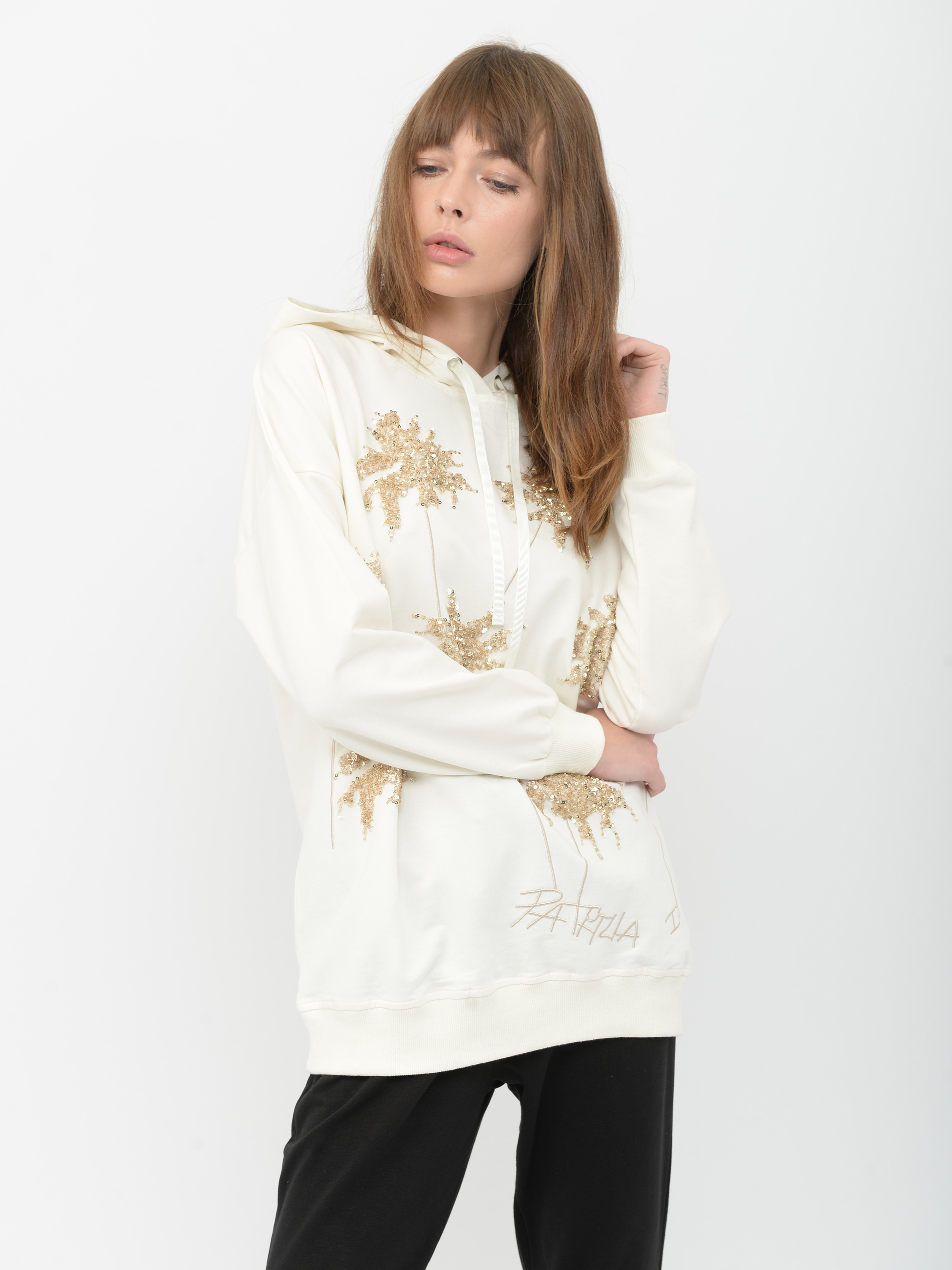 

Худи Patrizia Pepe 10355.2 0 (S) Белое