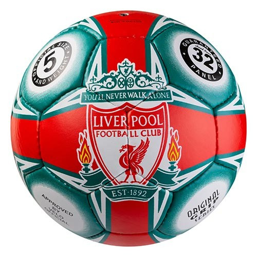 

Мяч футбольный 5 размер для улицы ЛИВЕРПУЛЬ LIVERPOOL Ручная сшивка Красный-зеленый (СМИ GR4-416FLV/1)