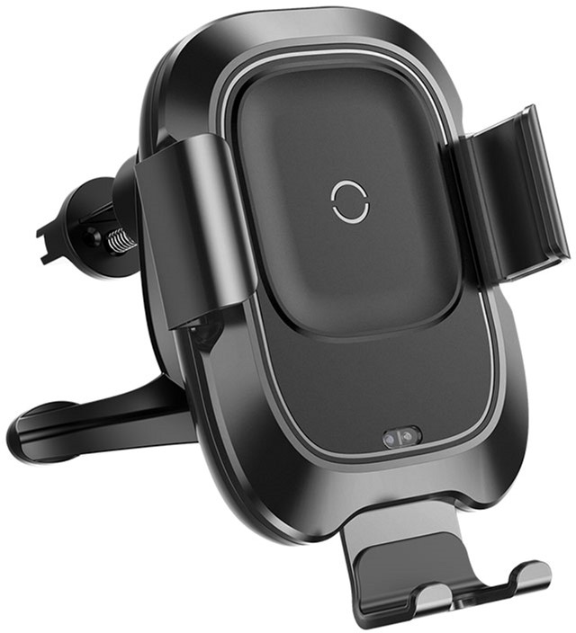 

Автодержатель для телефона с беспроводной зарядкой Baseus Smart Vehicle Bracket Black (WXZN-01)
