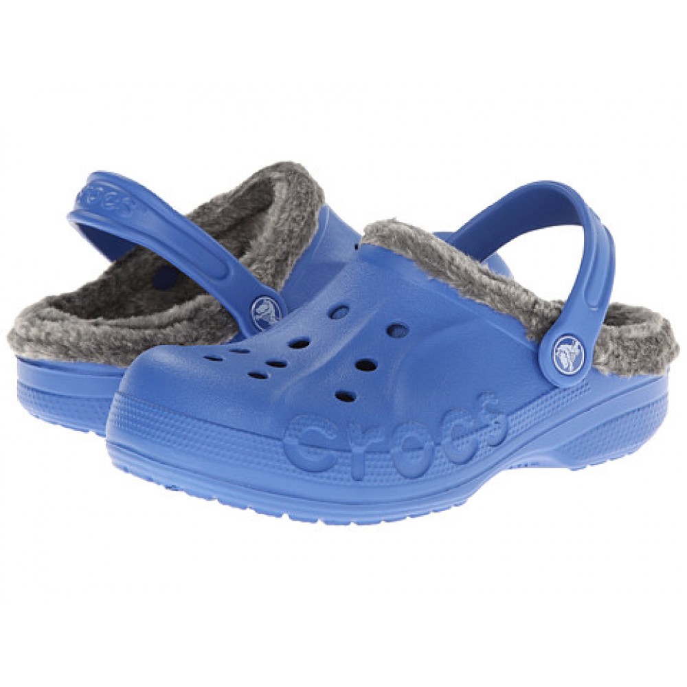 

Сабо Crocs baya heathered lined clog 27-29 (Серо-голубой)