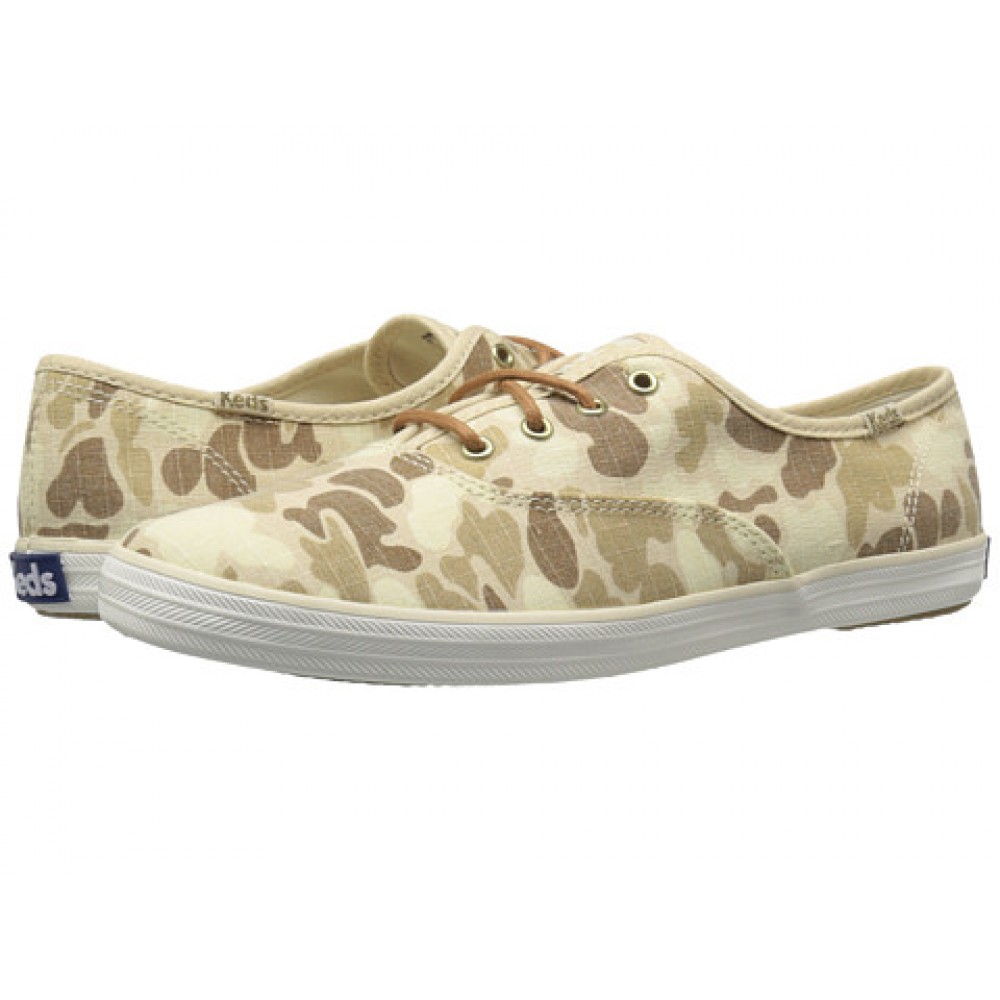 

Кеды Keds Champion Camo Ripstop 35 (Бежевые)