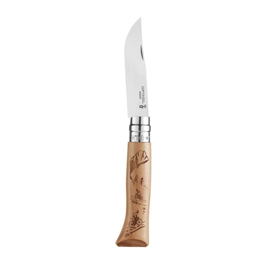 

Нож складной Opinel Tradtion N°08 Engraved Biking