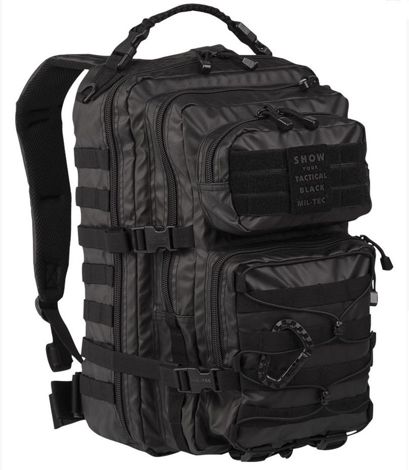 

Тактический рюкзак Mil-Tec US ASSAULT PACK LG TACTICAL 36l Black