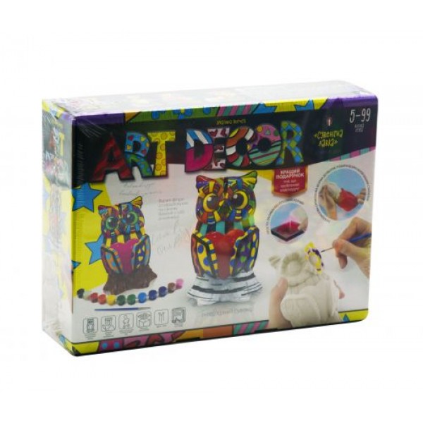 

Набор для творчества "Art Decor: Сова" (укр) ARTD-01-02U