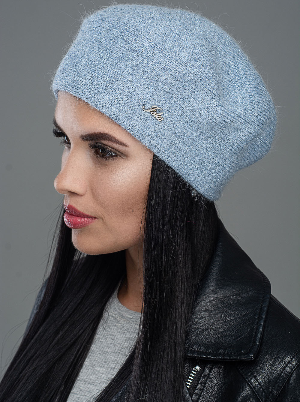 

Шапка Leks/Jolie Лаура берет Размер (53-57) Цвет (металл)