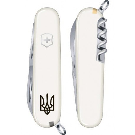 

Складной нож Victorinox SPARTAN UKRAINE 1.3603.7R1 белый