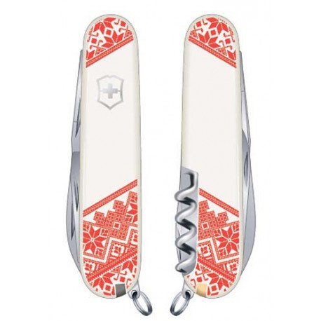 

Складной нож Victorinox SPARTAN UKRAINE 1.3603.7R5 белый