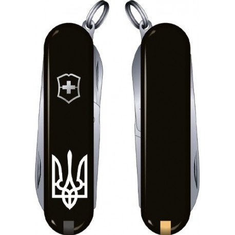 

Складной нож Victorinox CLASSIC SD UKRAINE 0.6223.3R1 черный