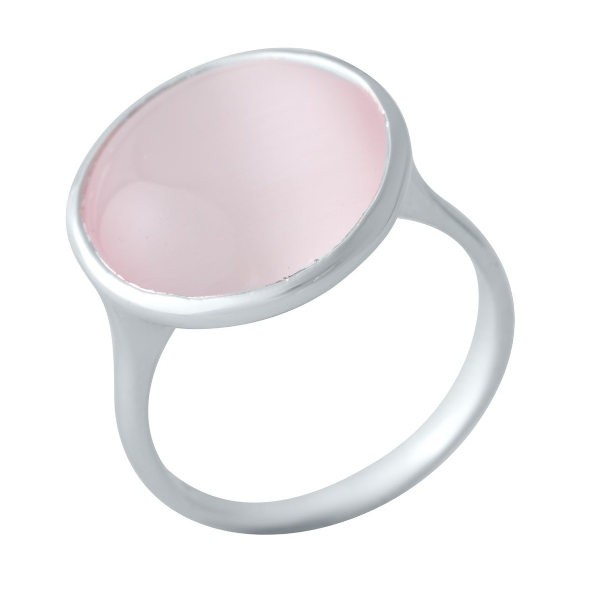 

Серебряное кольцо SilverLine с кошачьим глазом 16.5 размер