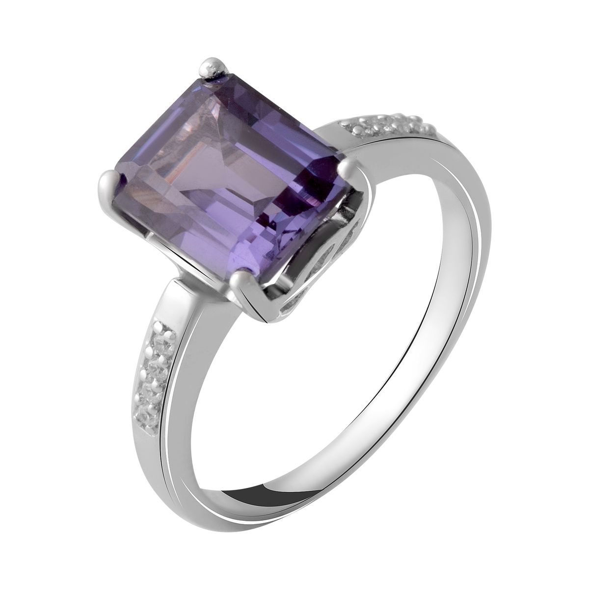 

Серебряное кольцо SilverLine с александритом 4.87ct 18 размер