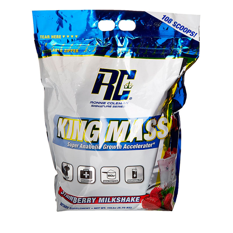

Гейнеры Ronnie Coleman King Mass Xl Strawberry Milkshake 15lb/6750g