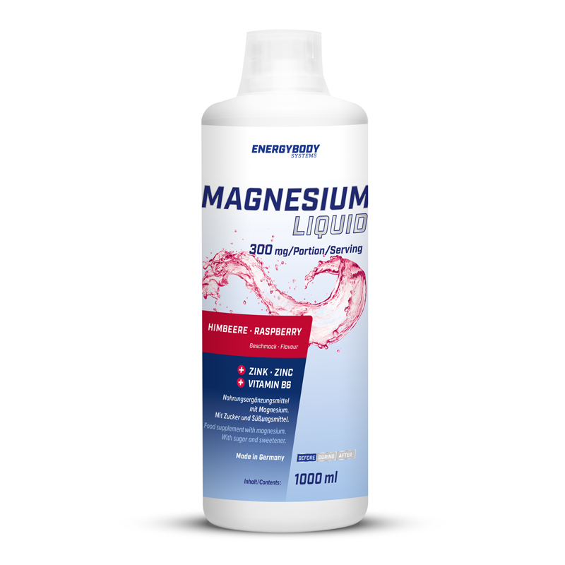 

Витаминно-минеральный комплекс Energybody Systems Magnesium liquid raspberry 1000 ml