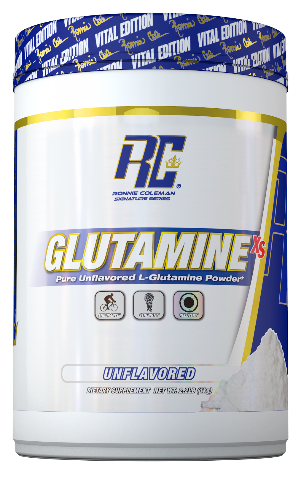 

Аминокислота Ronnie Coleman Glutamine - Xs Unflavored 400serv/1000g