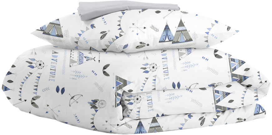 

Комплект постельного белья Cosas WigwamDream El180-Grey 200х220 (WigwamDream_El180-Grey_200)