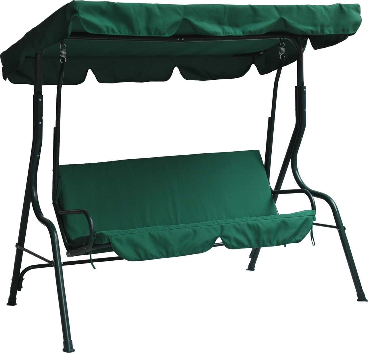 

Качели садовые Ranger Relax Green, 180х110х147 см, 150 кг/max