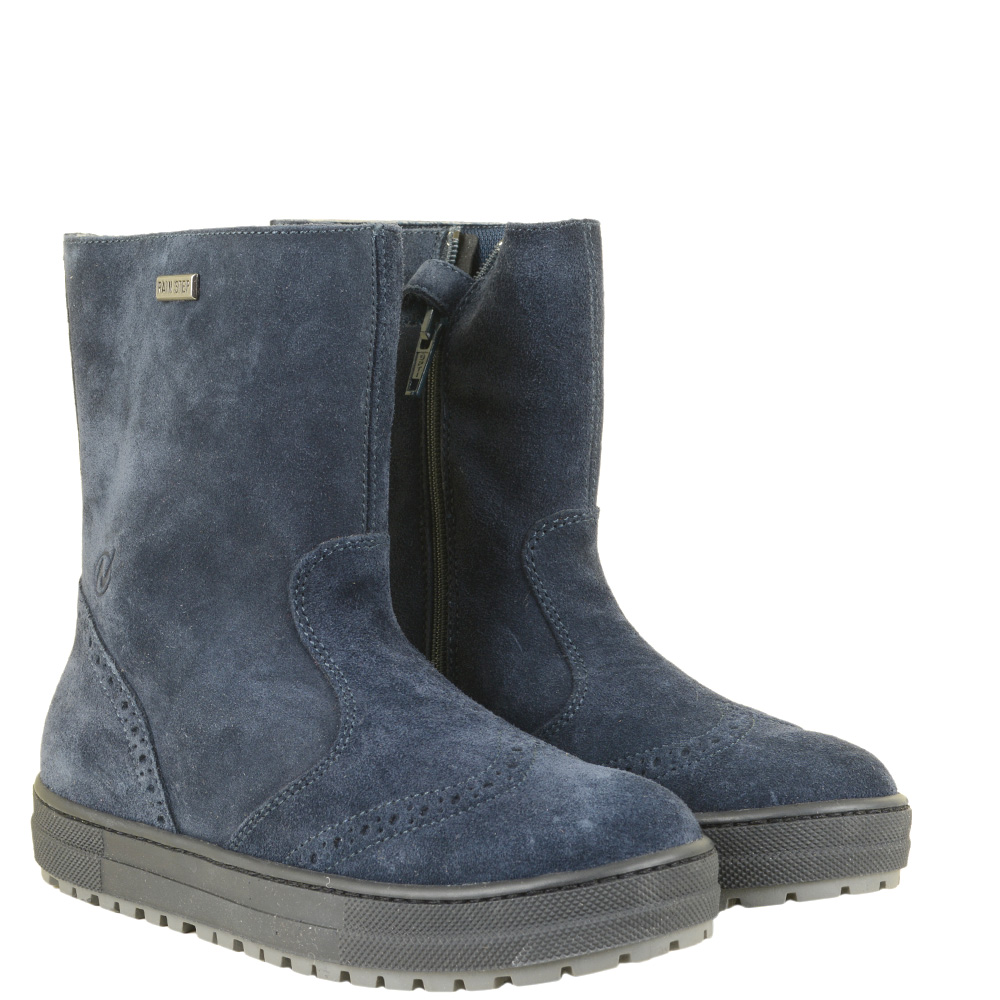 

Ботинки Naturino Jari Velour bleu 29 синий