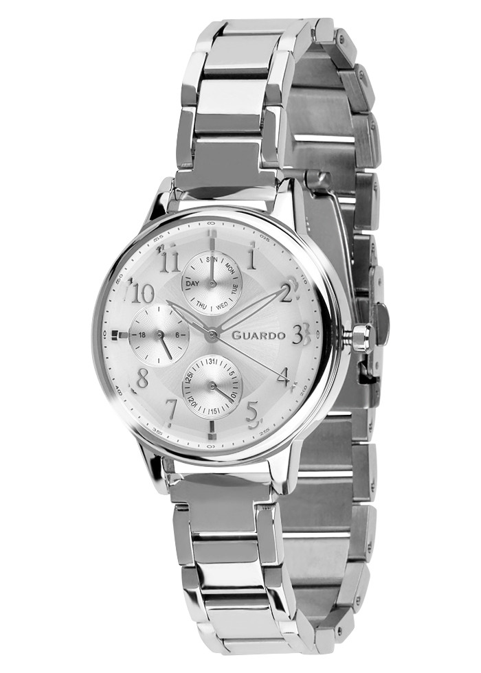 

Часы женские Guardo B01363-2 серебро