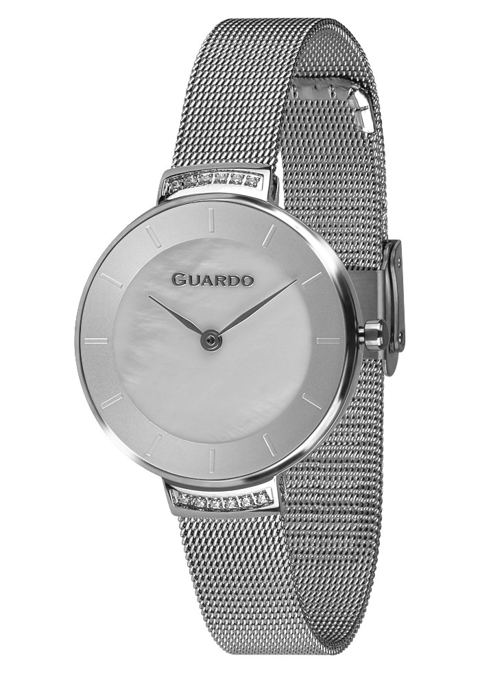

Часы женские Guardo 012439-2 серебро