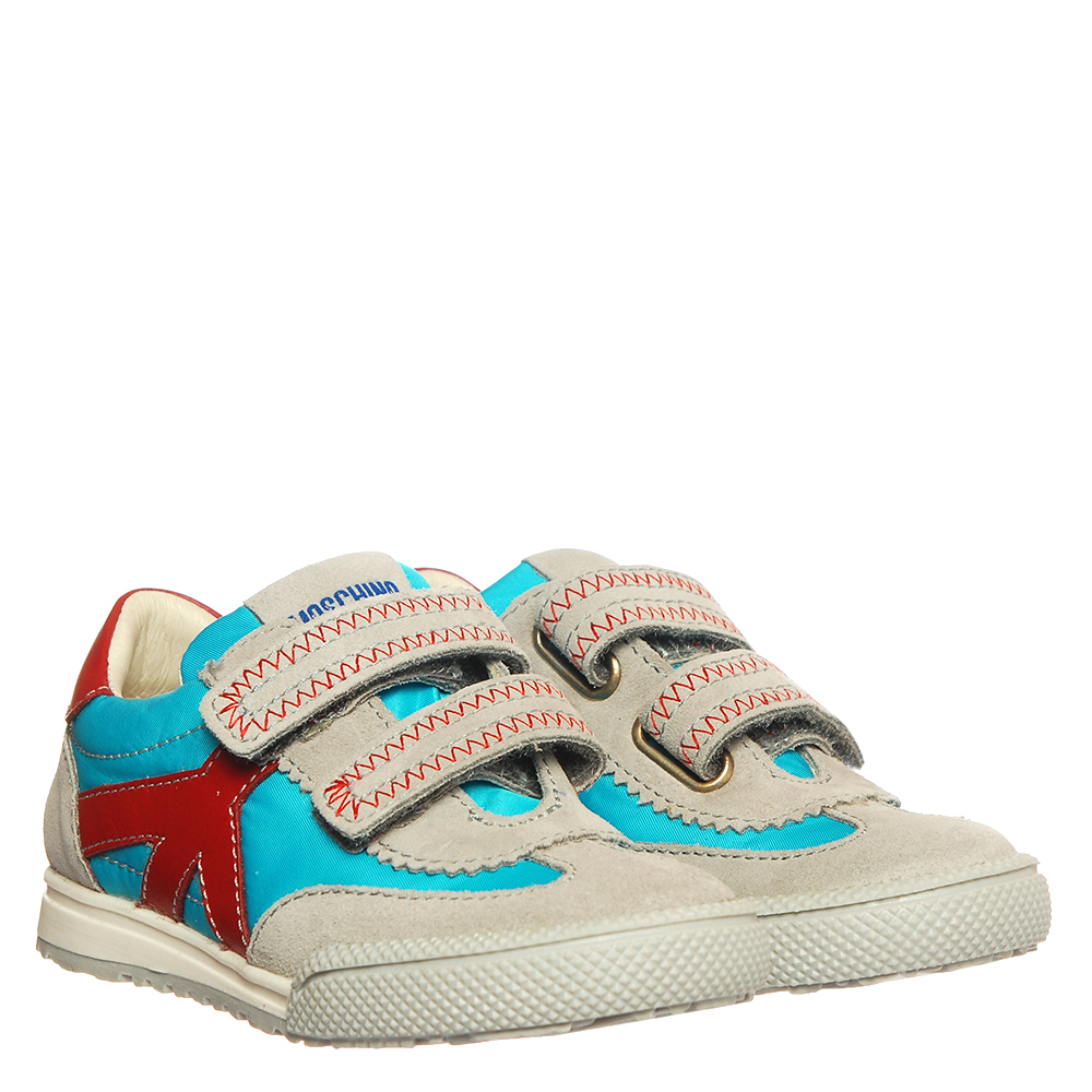 

Кроссовки Moschino 25446 grigio-azzurro 20 голубой