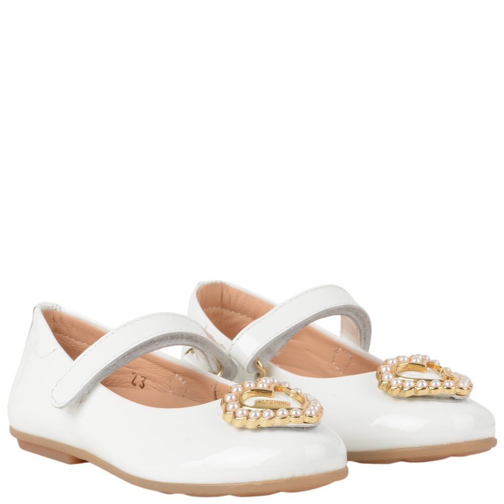 

Туфли Moschino 25966 vernice bianco 23 белый