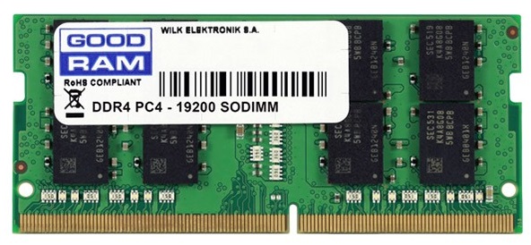 

Оперативна пам'ять So-Dimm GoodRam DDR4 16GB 2666MHz (GR2666S464L19/16G) (6412968)