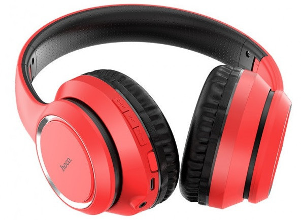 

Беспроводные Bluetooth наушники HOCO Journey Hi-Res W28 Red