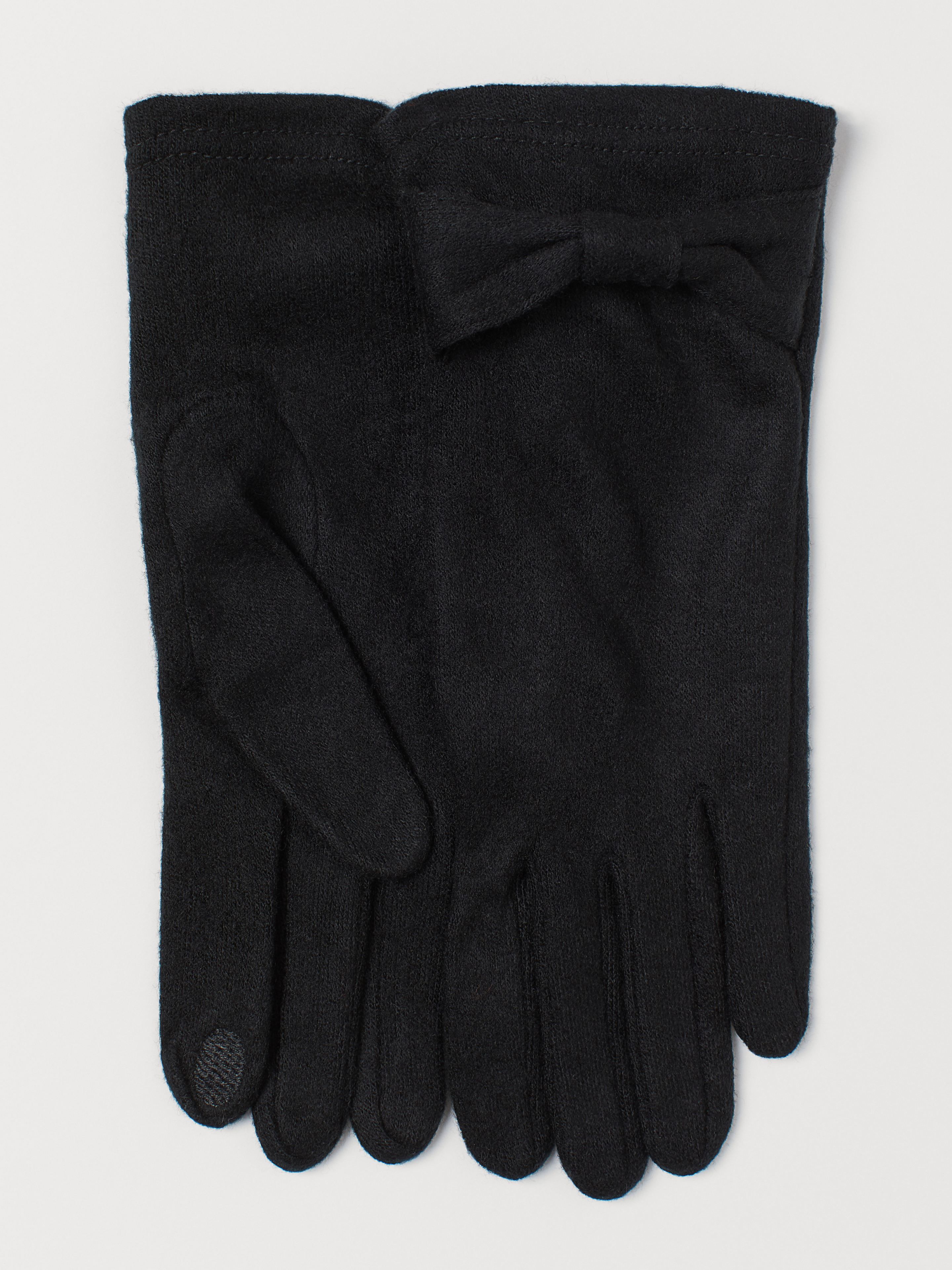 

Перчатки H&M 7547580 L Черные