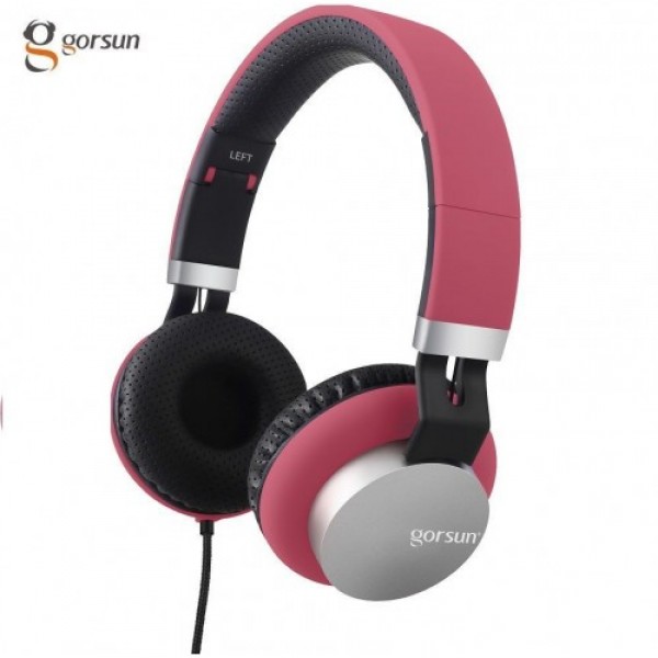 

Проводные наушники Gorsun GS-789 с микрофоном Бордовый