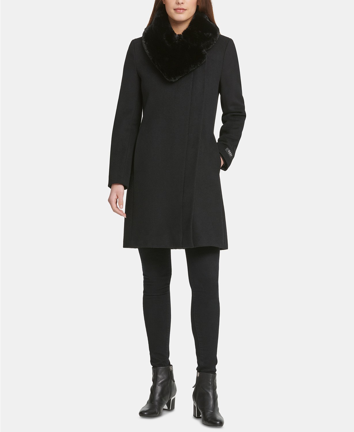 

Пальто Donna Karan NY Черный, Пальто Donna Karan NY Черный M