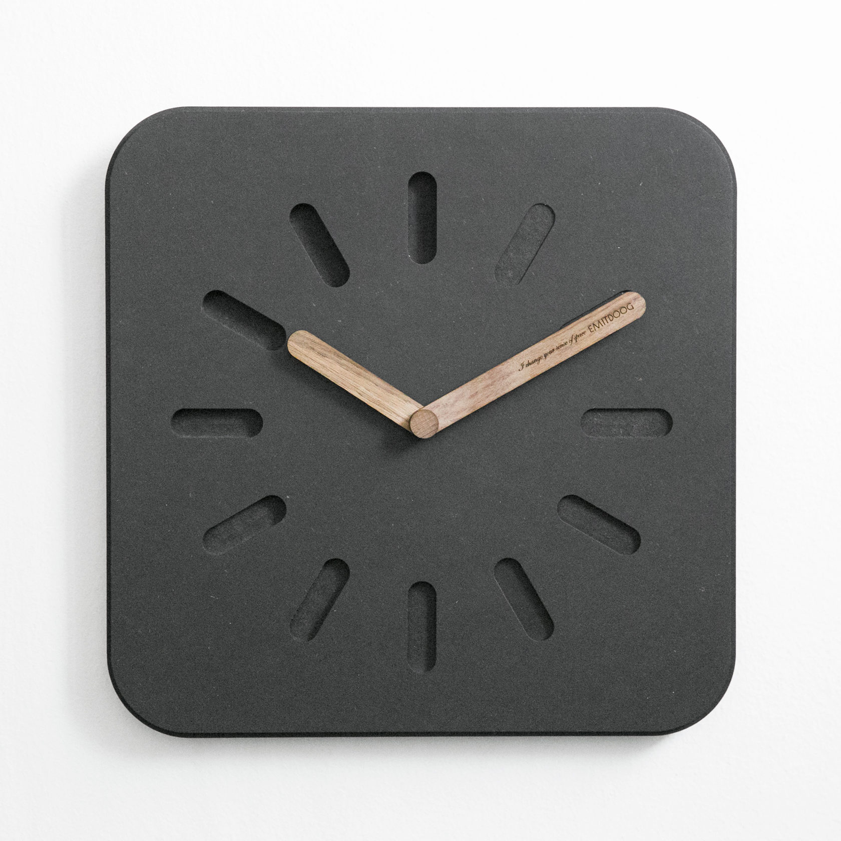 

Настенные часы EMITDOOG Square Wheel G91 Black