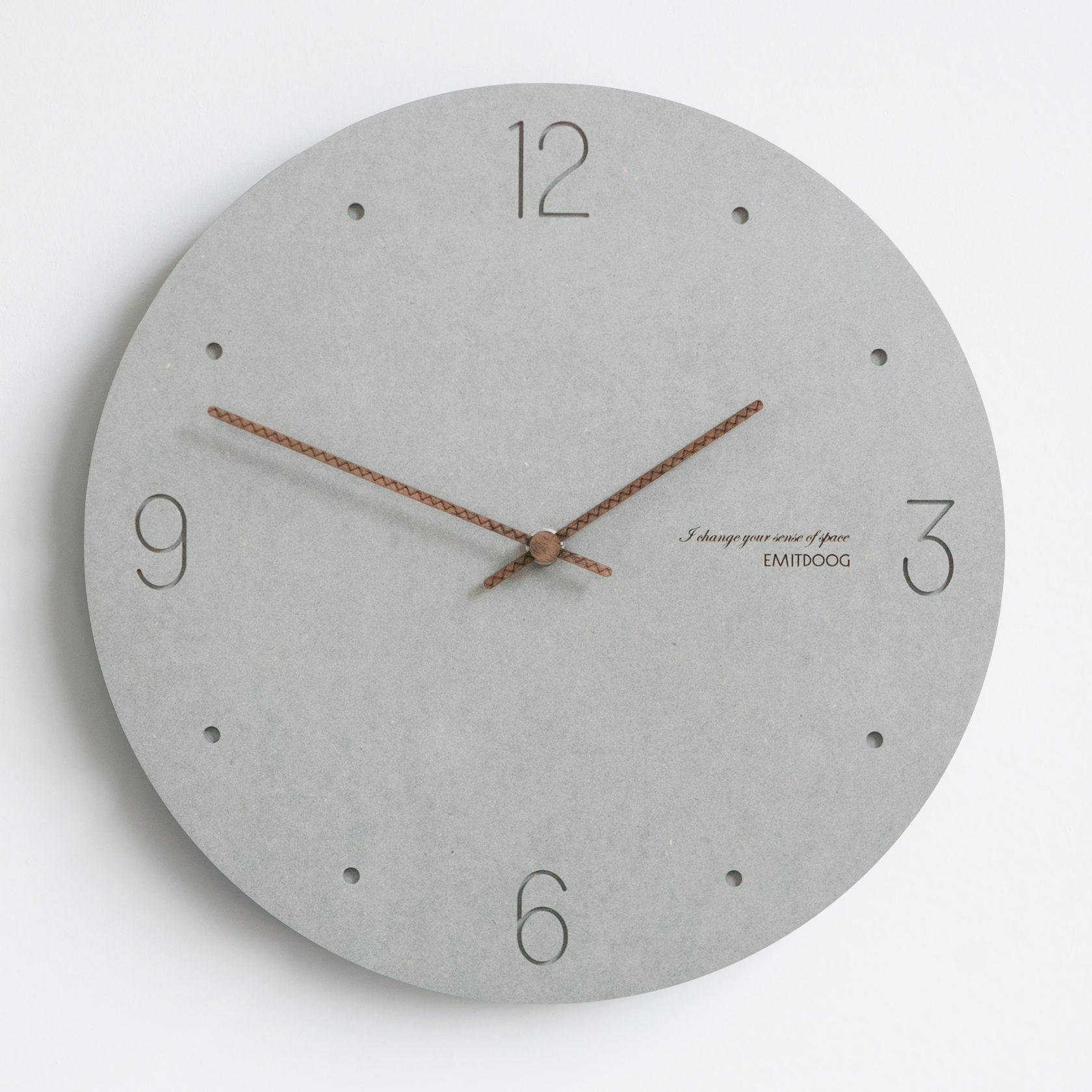

Настенные часы EMITDOOG Concrete G47 Gray