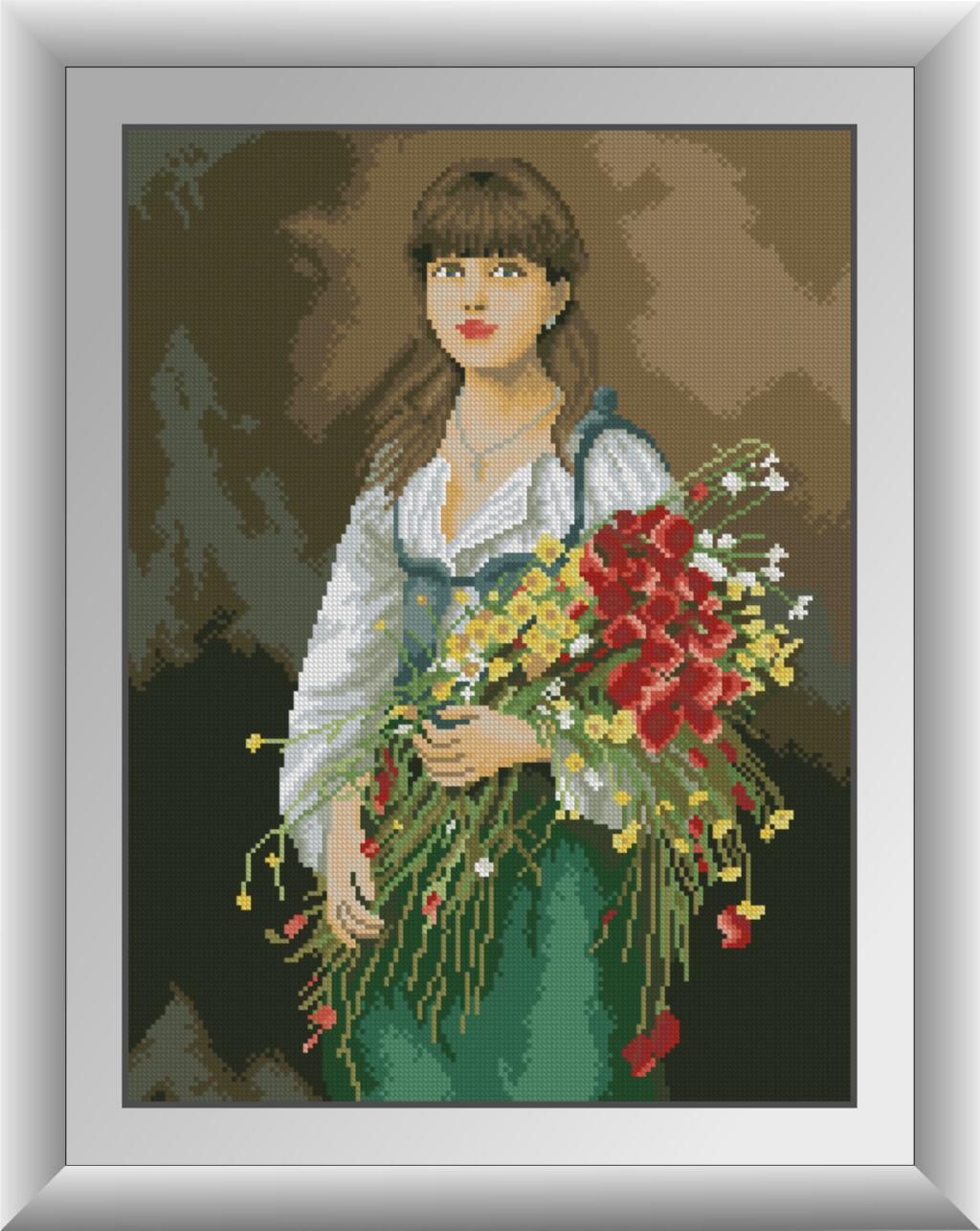 

Набор алмазной живописи Dream Art Цветочница