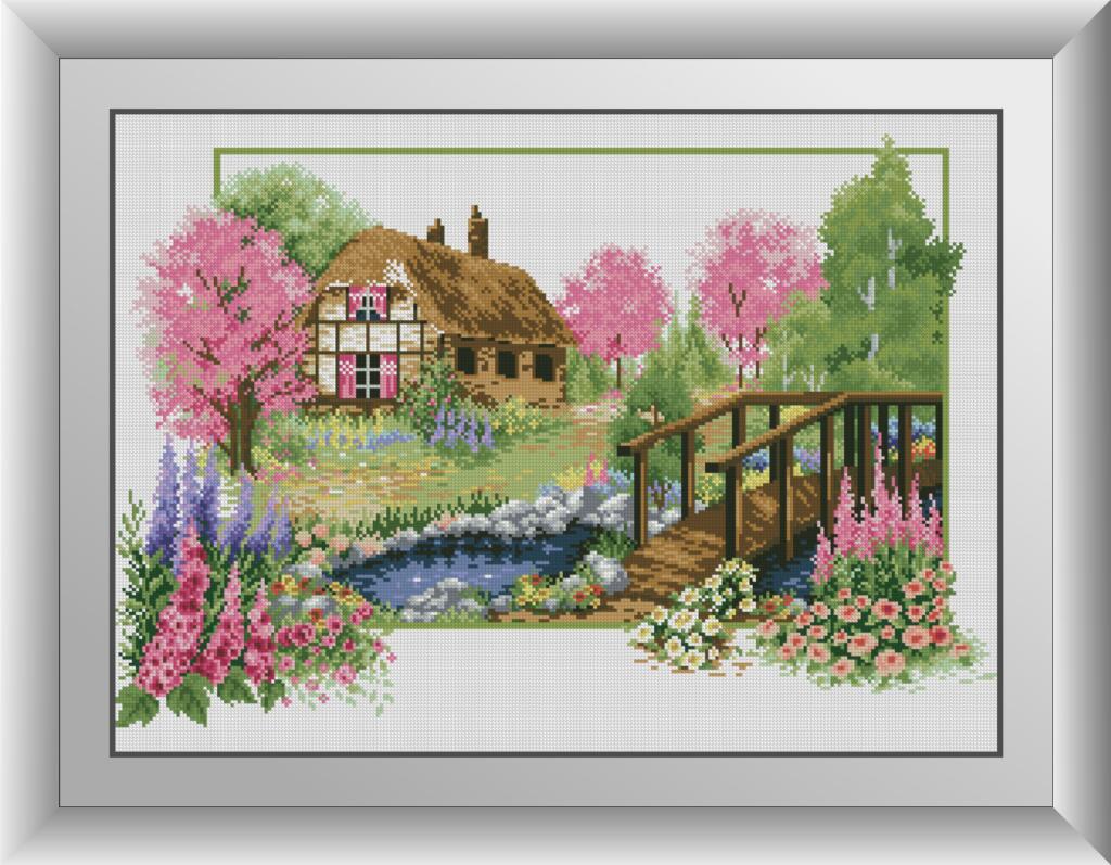 

Набор алмазной живописи Dream Art Дом в саду