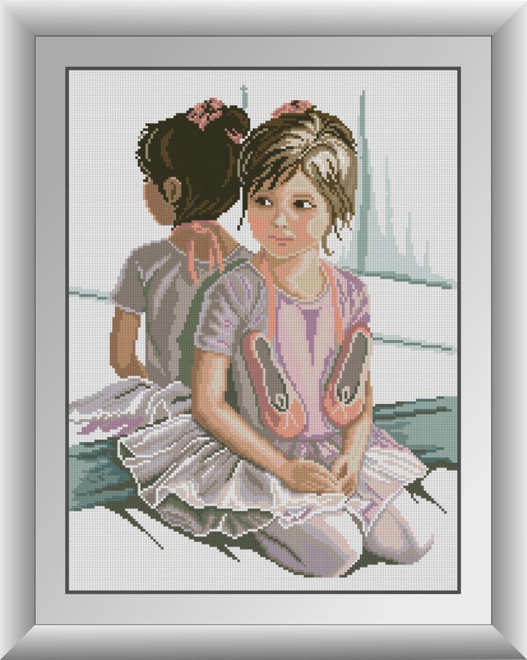 

Набор алмазной живописи Dream Art Маленькая балерина