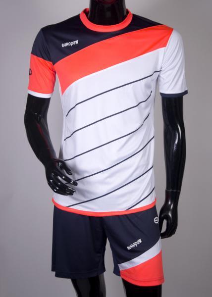 

Футбольная форма Europaw 008 бело-коралловый [XS]