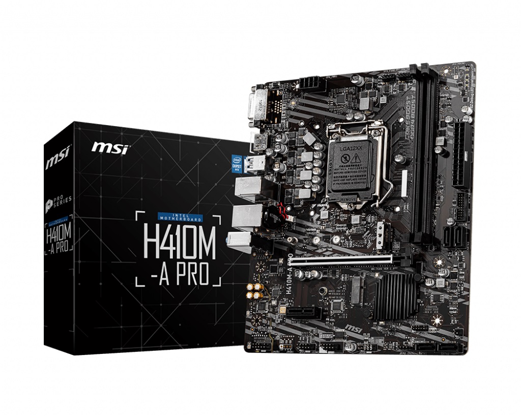 

Материнская плата MSI H410M-A Pro Socket 1200